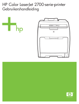 HP Color LaserJet 2700 Printer series Gebruikershandleiding