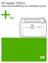 HP LaserJet 1022 Printer series Gebruikershandleiding