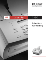 HP LaserJet 3150 All-in-One Printer series Handleiding