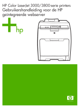 HP Color LaserJet 3800 Printer series Gebruikershandleiding