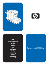 HP Color LaserJet 9500 Multifunction Printer series Snelstartgids