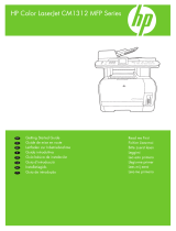 HP Color LaserJet CM1312 Multifunction Printer series Gebruikershandleiding