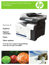 HP Color LaserJet CM3530 Multifunction Printer series Referentie gids
