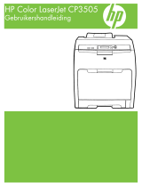 HP Color LaserJet CP3505 Printer series Gebruikershandleiding