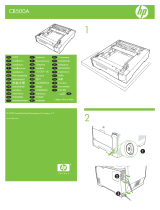 HP Color LaserJet CP2025 Printer series Gebruikershandleiding