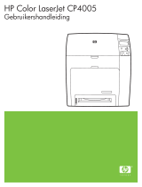HP Color LaserJet CP4005 Printer series Handleiding