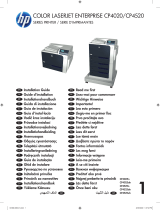 HP Color LaserJet Enterprise CP4025 Printer series Installatie gids