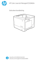 HP Color LaserJet Managed E55040 series Handleiding