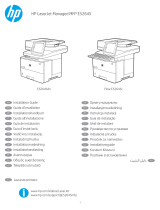 HP LaserJet Managed MFP E52645 series Installatie gids