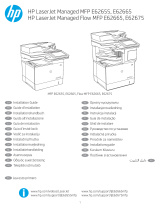 HP LaserJet Managed MFP E62665 series Installatie gids