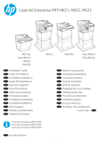 HP LaserJet Managed MFP E62555 series Installatie gids