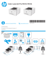 HP Color LaserJet Pro M255-M256 Printer series Referentie gids