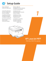 HP LaserJet MFP M232e-M237e Printer series Installatie gids