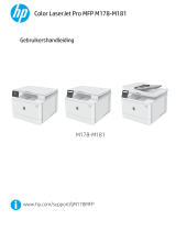HP Color LaserJet Pro M180-M181 Multifunction Printer series Handleiding