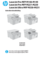 HP LaserJet Pro MFP M148-M149 series Handleiding