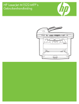 HP LaserJet M1522 Multifunction Printer series Handleiding