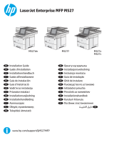 HP LaserJet Enterprise MFP M527 series Installatie gids