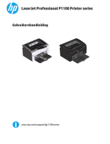 HP LaserJet Pro P1106/P1108 Printer series Handleiding
