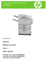 HP LaserJet M9040/M9050 Multifunction Printer series Referentie gids