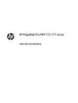 HP PageWide Pro 777 Multifunction Printer series Handleiding