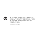 HP PageWide Managed Color MFP E77650-E77660 Printer series Handleiding