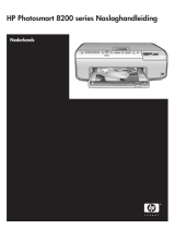 HP Photosmart 8200 Printer series Referentie gids