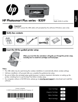 HP Photosmart Plus All-in-One Printer series - B209 de handleiding