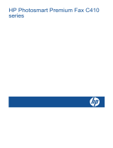 HP Photosmart Premium Fax e-All-in-One Printer series - C410 Handleiding