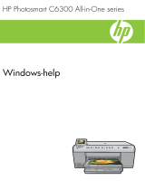 HP Photosmart C6300 All-in-One Printer series Handleiding