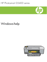HP Photosmart D5400 Printer series Handleiding