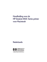 HP Deskjet 950/952c Printer series Handleiding