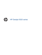 HP Deskjet Ink Advantage 5520 e-All-in-One Printer series Handleiding