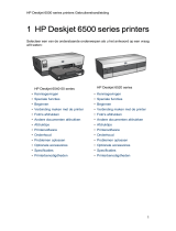 HP Deskjet 6540 Printer series Handleiding