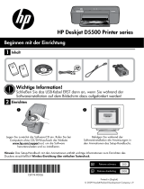 HP Deskjet D5500 Printer series de handleiding