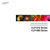 HP Samsung CLP-610 Color Laser Printer series Handleiding