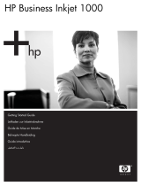 HP BUSINESS INKJET 1000 PRINTER Handleiding