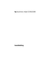 HP Business Inkjet 2230/2280 Printer series Handleiding