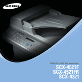 HP Samsung SCX-4521 Laser Multifunction Printer series Handleiding