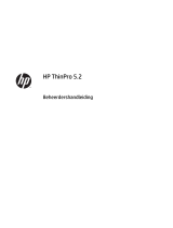 HP t730 Thin Client Handleiding
