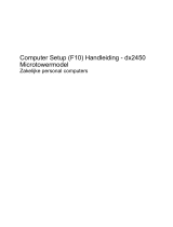 HP Compaq dx2450 Microtower PC Gebruikershandleiding