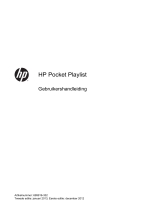 HP Pocket Playlist Handleiding