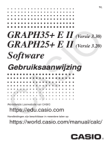 Casio GRAPH35+EIIUPD Handleiding