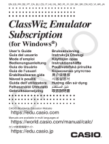 Casio ClassWiz Emulator Subscription Handleiding