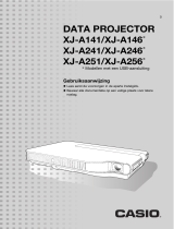 Casio XJ-A141, XJ-A146, XJ-A241, XJ-A246, XJ-A251, XJ-A256 (Serial Number: D****B) Handleiding