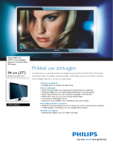 Philips 37PFL9603D/10 Product Datasheet