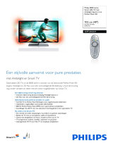 Philips 40PFL8606H/12 Product Datasheet