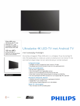 Philips 49PUS6551/12 Product Datasheet