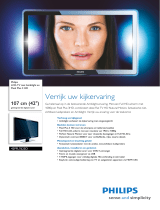 Philips 42PFL7623D/10 Product Datasheet