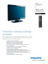 Philips 19PFL5403D/10 Product Datasheet