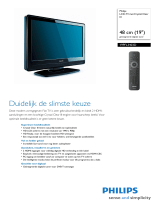 Philips 19PFL3403D/10 Product Datasheet